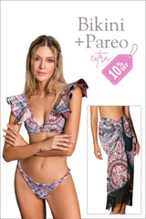 Bikini Tanzania/Caico + Pareo Exuma