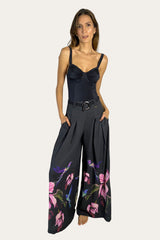 One Piece Indico + Pants Tobacco