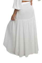 Solid bone white blouse-Ref. Vik