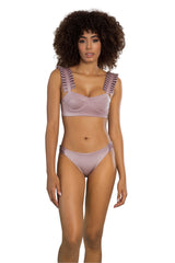 Solid lavender bikini for women - Ref. Greece