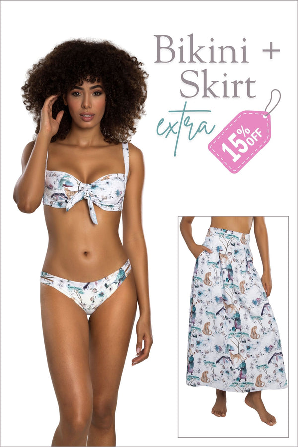 Bikini Pigeon + Skirt Skala