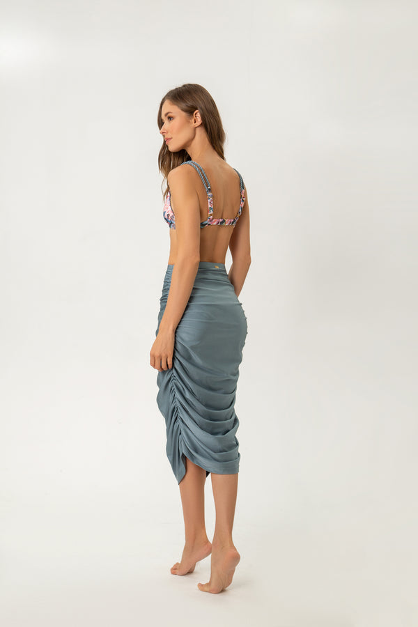 Solid blue skirt - Ref. Barbuda