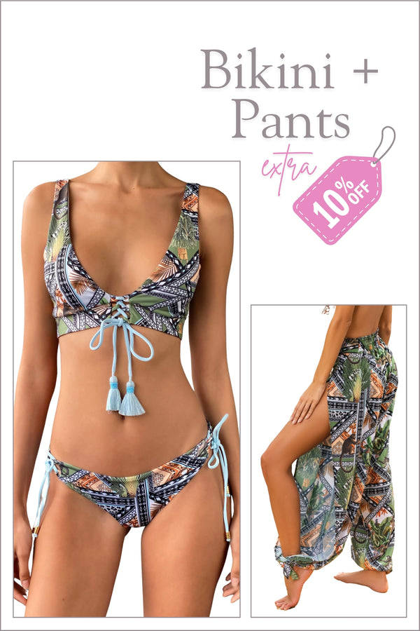 Bikini Milos + Pants Shimizu