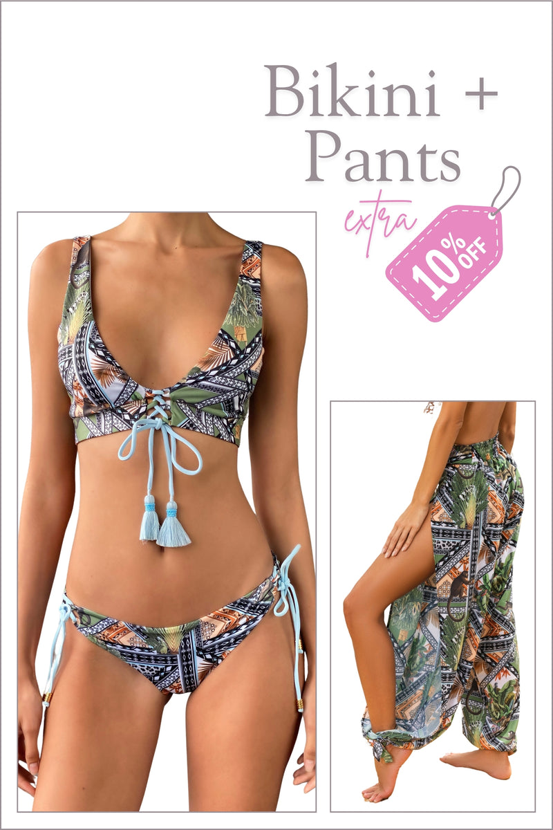 Bikini Milos + Pants Shimizu