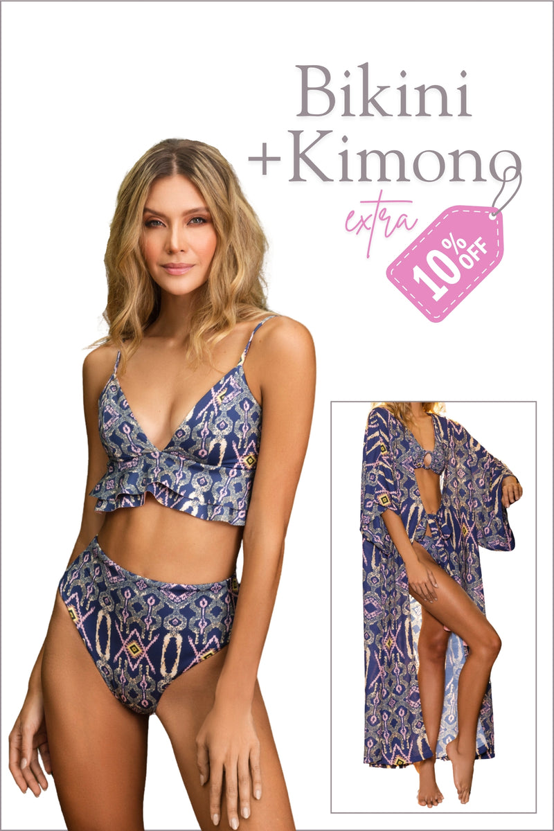 Bikini Borneo + Kimono Kohala