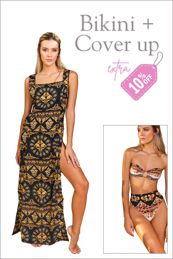 Bikini Vallarta/Sicilia + Cover up Turki