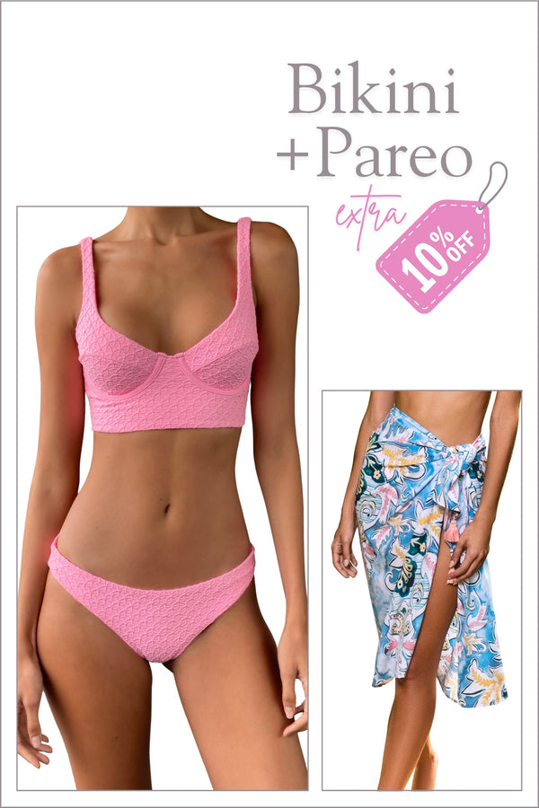 Bikini Waya/Pacific + Pareo Ipanema