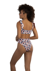 Bikini with purple artistic print-Ref. Negril/Sicilia