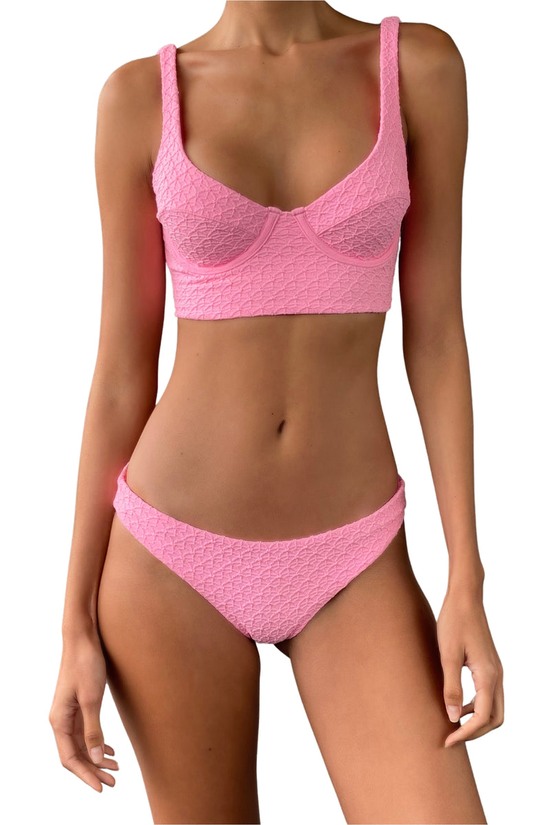Solid pink bikini - Ref. Waya/Pacific