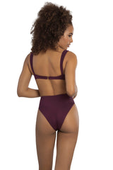 Solid purple bikini-Ref. Pipa/Sicilia